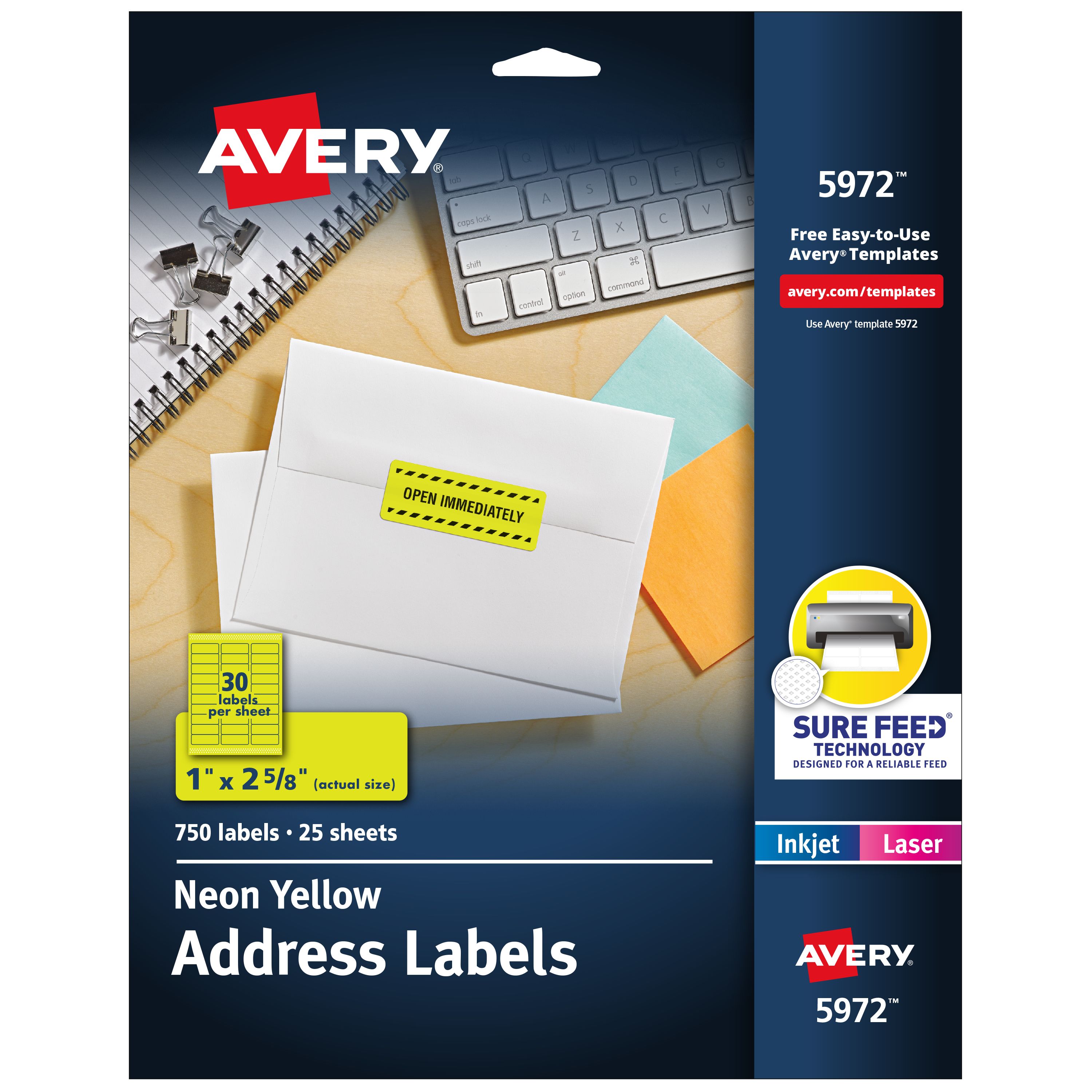 Neon Yellow Labels, 1